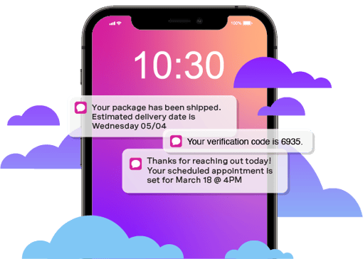 Chat on mobile using SMS API
